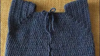 Gilet bimba/o  |9/12 mesi|Tutorial per mancini|PimpiCrochet|