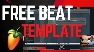 FREE Beat Making Template for FL studio!  FREE FLP! Make Beats in MINUTES! #musicproduction