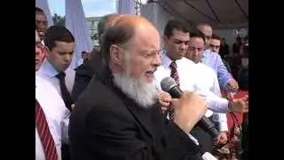 RECORD EXCLUSIVO - Lançamento da Pedra Fundamental da Catedral de Curitiba .