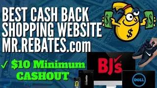 💻 MR REBATES REVIEW | ($10 Min/Payout) | The Best Cash Back Shopping Website 💯