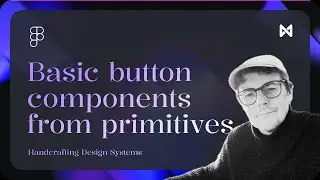Button Components from primitives in Figma | Pips Design System