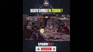 Death Combo Kazuya in Tekken 7 #shortvideo #tekken #gaming #tekken8 #shorts #short #games#subscribe