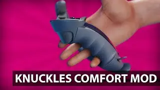 VALVE INDEX CONTROLLER COMFORT MOD - Knuckles Duster Two Review - Better Comfort For Your Knuckles!