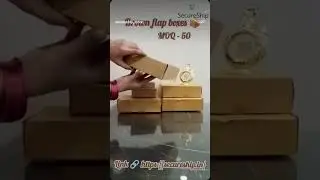#secureship #cardboardboxes #jewelrypackaging #homedecor