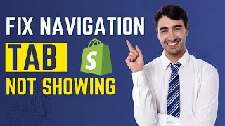 Вкладка навигации Shopify не отображается &mdash; Исправление проблемы с отсутствующими меню (2026) (Но...