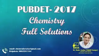 #PUBDET 2017 CHEMISTRY SOLUTION