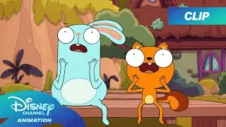 Kiff and Barry Help Trevor Play the Piano! 🎹 | Kiff | @disneychannelanimation