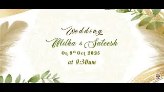Sateesh Weds Milka | CLBC MINISTRY OFFICIAL    #telugu #church #churchflow  #christ  #telugu #likes
