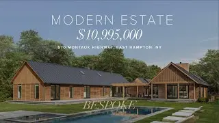 $10,995,000 Newly Built Modern East Hampton Estate
