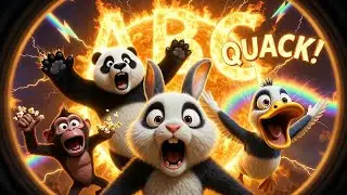 Think & Learn with Bunny & Friends 🧠✨ | Fun 3D Learning Cartoon for Kids #3DLearnKids#3DLearningKids