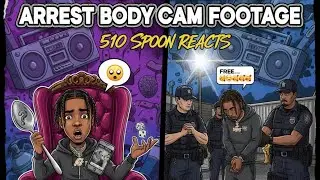 Видео с нательной камеры YNW BORT во время ареста. Реакция отца-подростка YNW и SPOON.