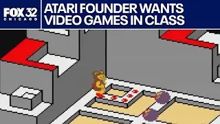 Atari founder aims to bring video games into the classroom to teach kids