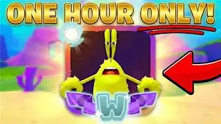 THIS UNIT WILL ONLY EXISIT FOR ONE HOUR! NEW OP UNITS COMING! Roblox SpongeBob Tower Defense