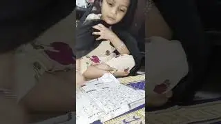 ||My girl reading her sabak||.     #deen #kidslearningvideos #kidsvideo
