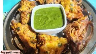 🤩Bread Pyaaz Pakoda Recipe | बाहर से कुरकुरे, अंदर से Soft | Instant Tea-Time Snack