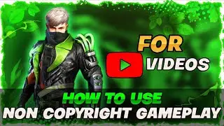 How To Use Non Copyright Gameplay For YouTube Videos #Pronaldoff