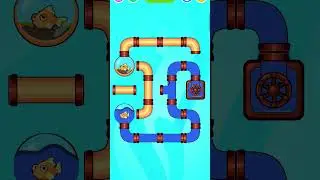 save the fish Level 247 gameplay Android, iOS #shorts