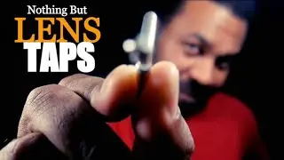 ASMR Camera Lens Tapping & Touching | RAIN SOUNDS | Roleplay