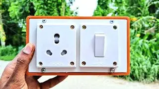 16a switch socket connection || power board connection