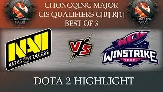 NaVi vs Winstrike Chongqing Major 2018 Dota 2 Highlights [25-Nov-2018]