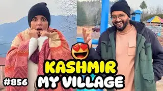 Kashmir May Sardi Ne Maar Dia😨| I Showed Shizma My Village ❤️| Vlog 856