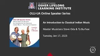 An Introduction to Classical Indian Music with Steve Oda and Ty Burhoe