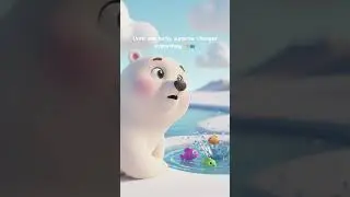 The Lazy Polar Bear 🐻&zwj;❄️ | Funny Cartoon Story for Kids & Family | Animated Short