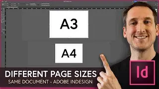 How to Create Different Size Pages in Same Document Adobe Indesign