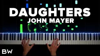 John Mayer - Daughters | Piano Cover by Brennan Wieland