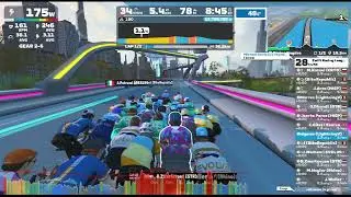 Zwift Racing League: Shamrock Dev League Division 2 (B) on Rising Empire in New York