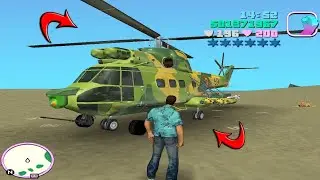 GTA Vice City Secret Helicopter Mod (PC)