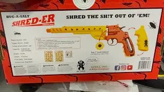 Bug A-Salt Revolver - Unboxing / Un-alive-ing 