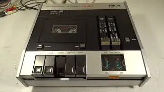 DECK TAPE PLAYER CASETERA PHILIPS T5-202 ARGENTINA 1972 MORGANA