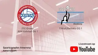 AVV Keistad DS 1 - DeVoKo DS 1, Volleybal Dames Superdivisie