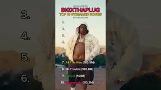 BigXthaPlug Top 10 Streamed Songs #bigxthaplug #rap #hiphop