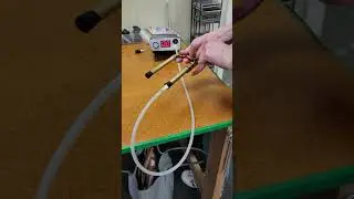 Testing a trumpet slide using the Digital Leak Tester