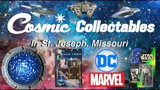 Cosmic Collectables Store in St. Joseph, Missouri. Midwest Shop for Star Wars, Star Trek, Marvel, DC