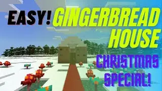 EASY gingerbread house tutorial ! 5*5 ratio [Christmas special} #shorts
