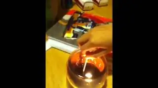 Fake candle wax sucker