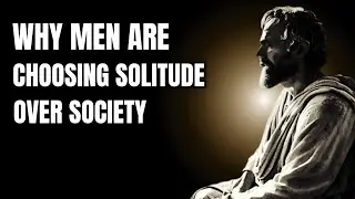 Why Men Are Choosing Solitude Over Society - Stoic Mindset