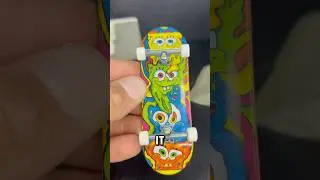Massively Upgrading $2 Tech Deck #lcboards #fingerboard #skate #techdeck #fingerskate #diy #skating