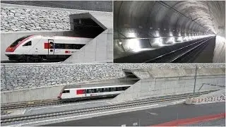 World's longest and deepest rail tunnel opens in Switzerland