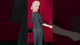 Lover, Don&rsquo;t go away, Stay watching our satin robe! #oldhollywoodglam #robes #pinup #vintagestyle