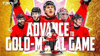 Canadian Men's Team advance to Gold-Medal Game | Digital Sportscentre
