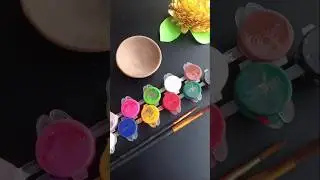 Painting diwali diya ideas 🪔#shorts #diwali #diya #diy #craft #ideas #2025 #@AnchalArtSultanpur