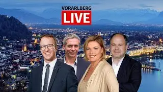 Vorarlberg LIVE mit LR Christian Gantner, Kathrin Stainer-H&auml;mmerle und Thomas Trummer