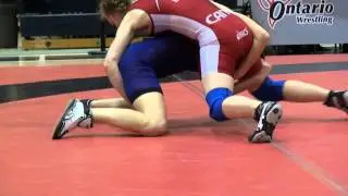 2014 Ont Juvenile Prov FW 46kg Augusta Eve (NCWC) vs Sarah Hein (Wildcats)