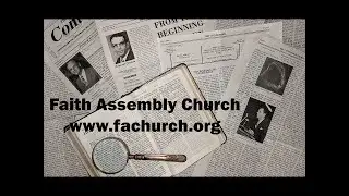 The Cup Of Trembling, Tape 3 - Rev. Raymond Jackson - Faith Assembly Church