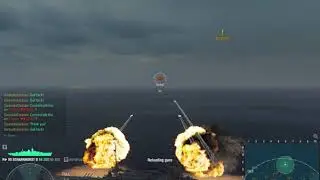 Scharnhorst Gun Sound  - World Of Warships