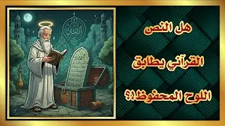 هل النص القرآني يطابق اللوح المحفوظ!؟